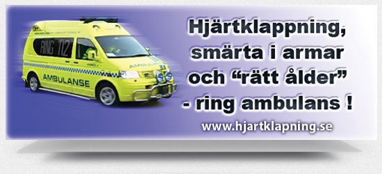 Hjärtklappning och rätt ålder - missa inte hjärtinfarkt!